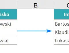 Jak w Excelu łatwo rozdzielić imię i nazwisko bez zbędnych problemów