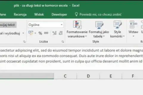 Jak zrobić enter w Excelu i uniknąć problemów z formatowaniem tekstu