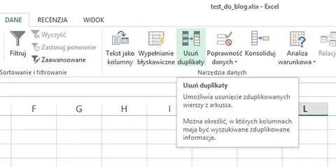 Jak znaleźć duplikaty w Excelu i uniknąć błędów w danych