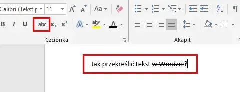 Jak przekreślić tekst w Wordzie - łatwe metody i przydatne skróty