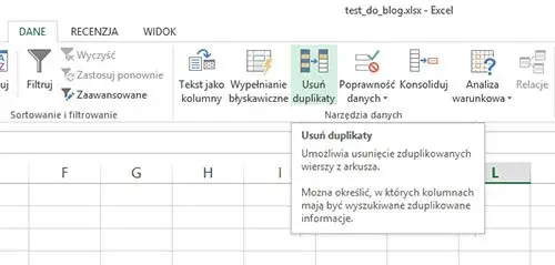 Jak znaleźć duplikaty w Excelu i uniknąć błędów w danych