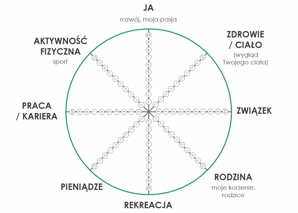 Zdjęcie Jak wykonać koło życia i poprawić r&oacute;wnowagę w swoim życiu