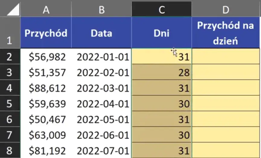 Zdjęcie Jak obliczyć ilość dni od daty do daty w Excelu bez błęd&oacute;w